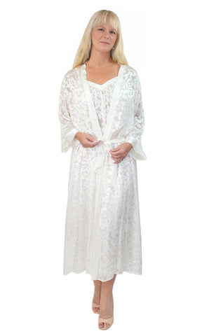 Silk Nightgown and robe