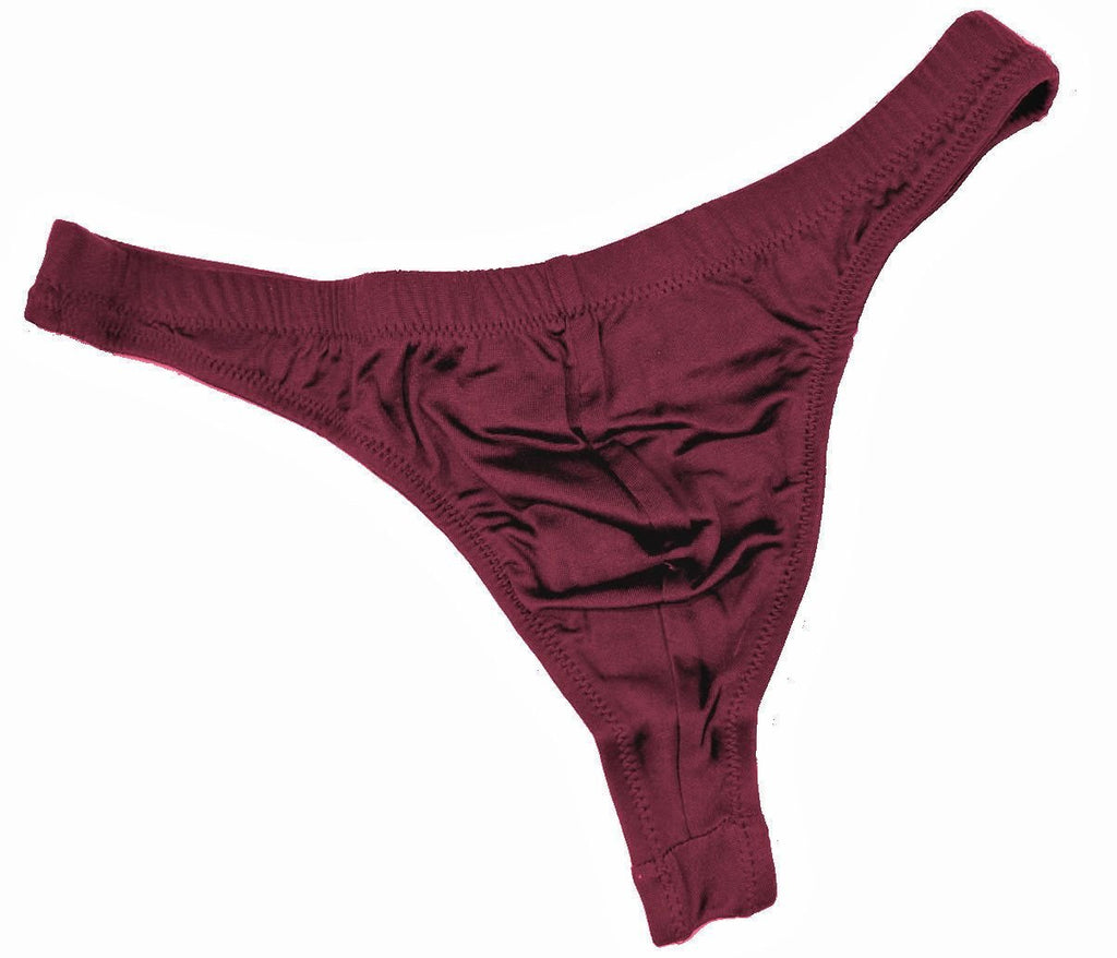 Nyteez Men's Silk Thong Bikini Underwear
