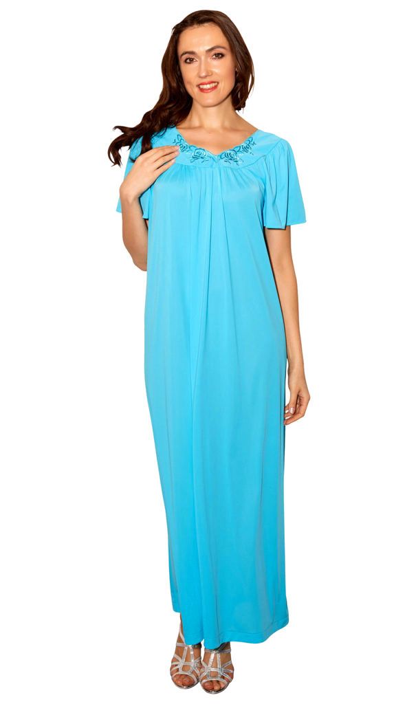 ShadowLine 31275 Magenta M Plus Size Long Gown (valued at レディース 大人気新品 -  インナー・下着・ランジェリー