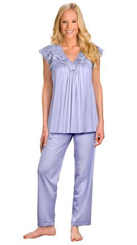 Shadowline Silhouette Cap Sleeve Pajama Set Shadowline